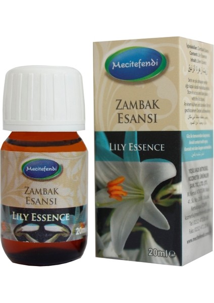 Zambak Esansı 20 ml (%100 Saf)