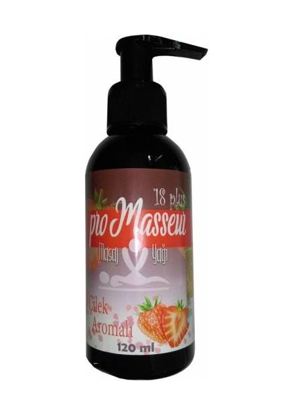Plus Çilek Aromalı Masaj Yağı