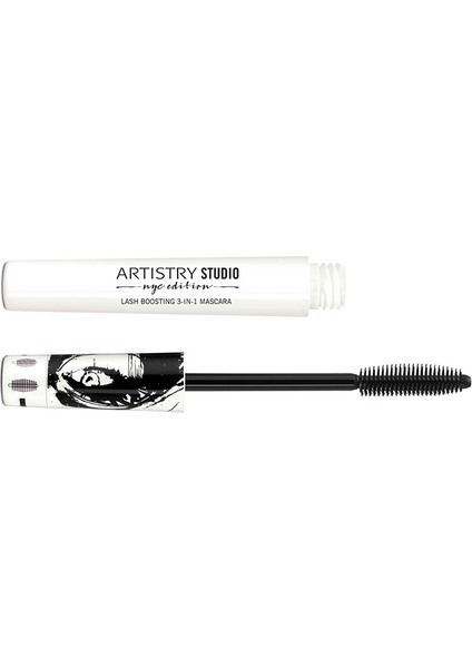3'ü 1 Arada Kirpikleri Belirginleştirici Maskara Gotham Black Artistry Studio™ Nyc Koleksiyonu