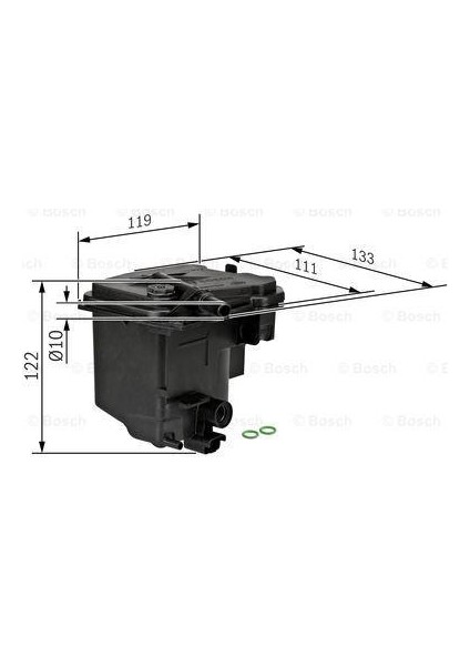 190195 Mazot Filtresi C4 0450907006