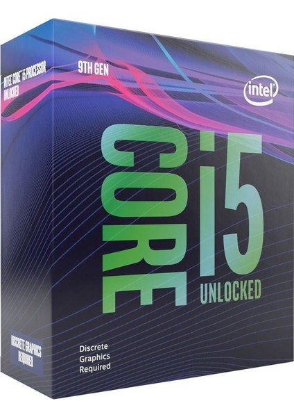 Core i5 9600KF 3,7 GHz 9 MB Cache 1151 Pin İşlemci