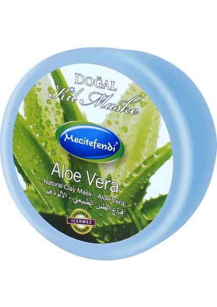 Doğal Kil Maske Aloe Vera 200 ml