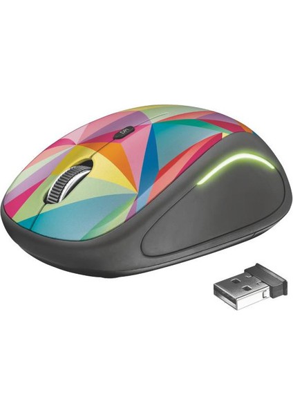 22337 Yvi FX Ledli Kablosuz Mouse Geometric