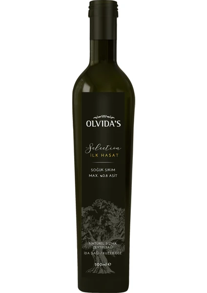 Olvıda'S Selection İlk Hasat Zeytinyağı 500 ml