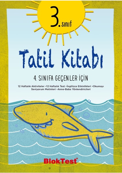 Tudem Yayınları 3. Sınıf Tatil Kitabı