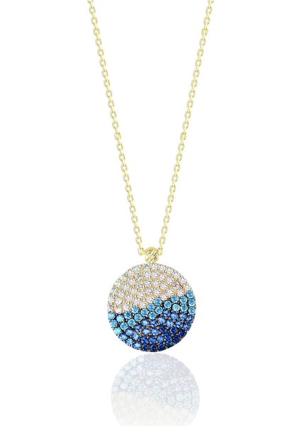 Okyanus Orta Boy Altın Kolye