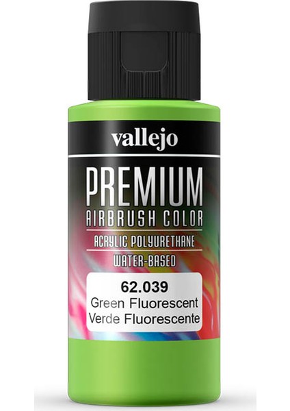 62039 Premium Green Fluorescent Maket Boyası