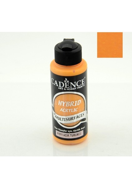 Hybrid Akrilik Multisurface Boya 120 Ml Açık Turuncu
