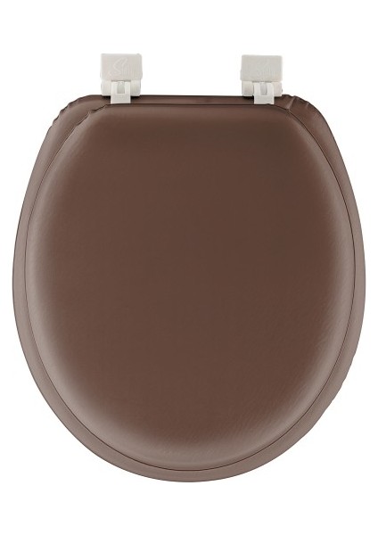 Jumbo Düz Yumuşak Klozet Kapağı Kahverengi fiyatları