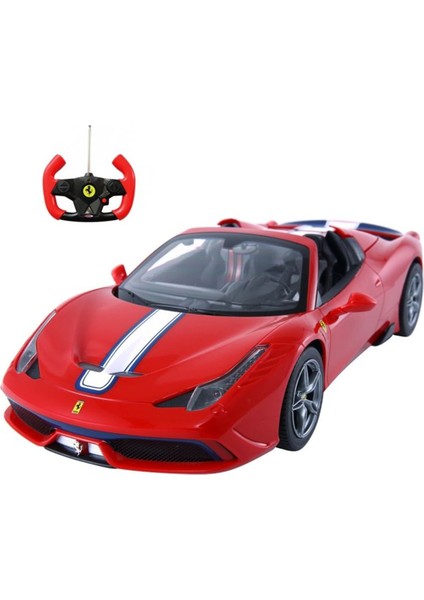 Ferrari Speciale Cabrio 458 Uzaktan Kumandalı USB Şarjlı Araba 1/14