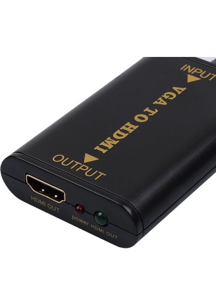 4443 Vga To Hdmi Laptop Tv Kablo Çevirici Dönüştürücü Adaptör