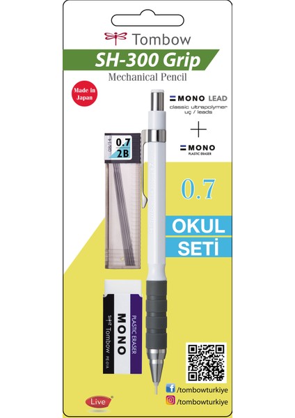 Sh 300 Grip Versatil Okul Seti Beyaz Gr44