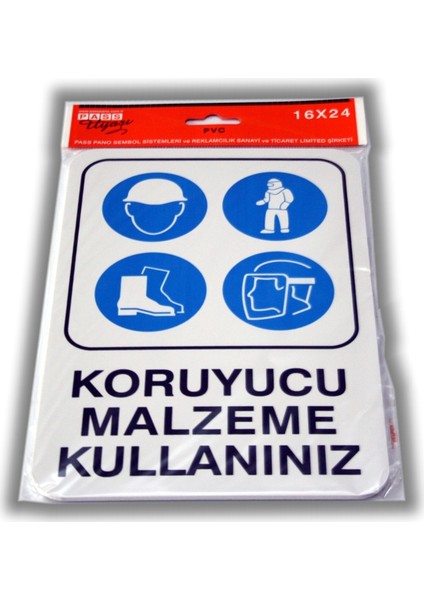 Pvc Foam Levha KORUYUCU MALZEME KULLANIN 16 x 24 cm