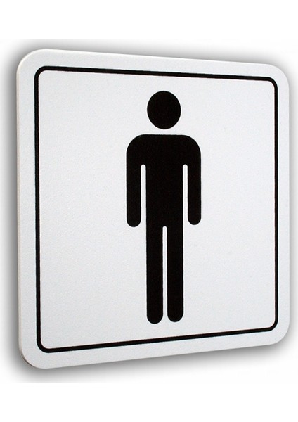 Pvc Foam Levha BAY WC Sembol 12 x 12 cm fiyatları