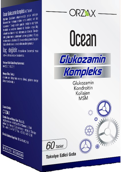 Ocean Glukozamin Komplex 60 Tablet