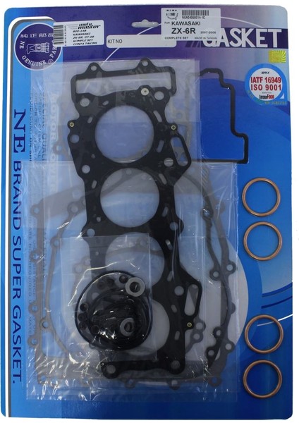MotoMaster Kawasaki ZX-6 R Conta Takımı Komple Set (2007-2008)