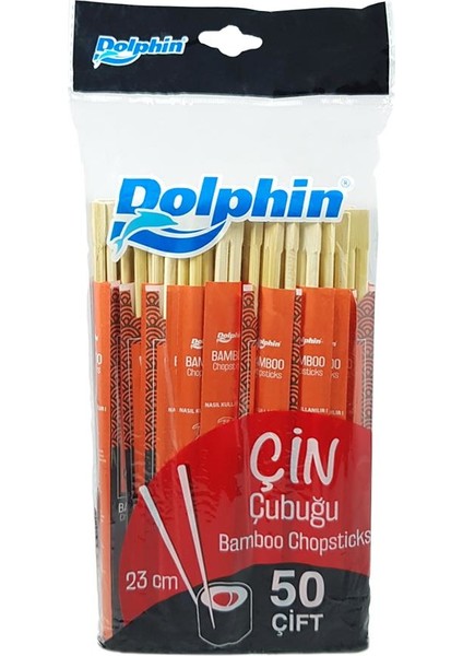 Bambu Çin Çubuğu Chopsticks 23 cm - 100'lü
