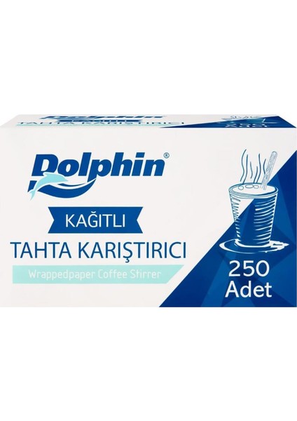 11 cm Kağıt Sargılı Ahşap Karıştırıcı - 250'li