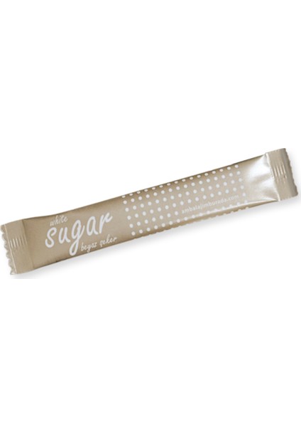 Stick Beyaz Şeker 3gr - 1000'li