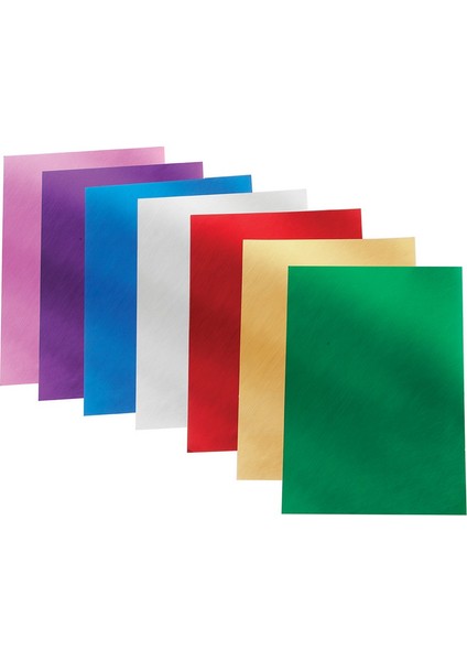 Metalik Fon Kartonu 50X70 Cm Gümüş