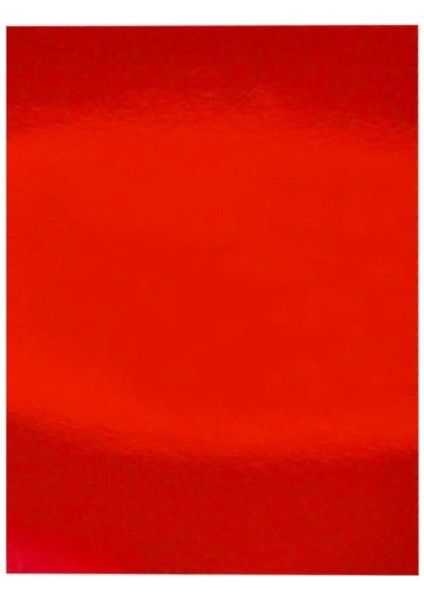 Metalik Fon Kartonu 50X70 Cm Kırmızı