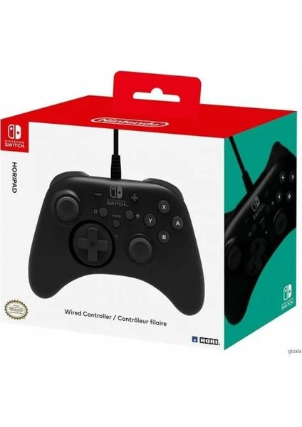 Nintendo Switch Joypad Kablolu Pro Controller Oyun Kolu Lisanslı