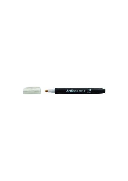 Supreme Metalik Marker Gümüş
