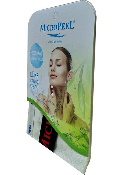 İPek Karma Cilt İÇin Banyo Kesesi Beyaz 16X25 modelleri