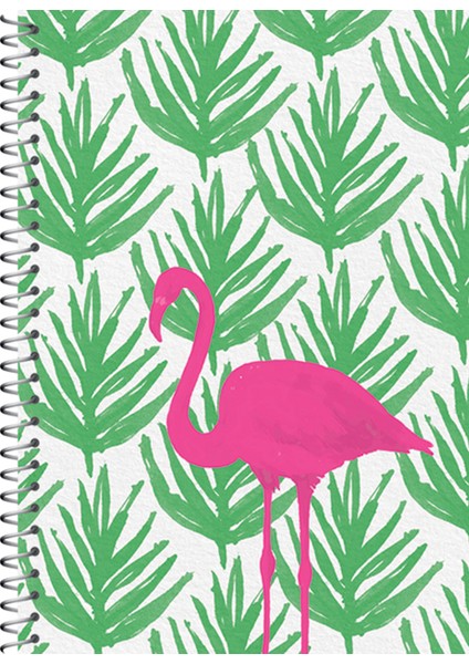 Fable Notebook 13*19 32Yp.Düz-Flamingo
