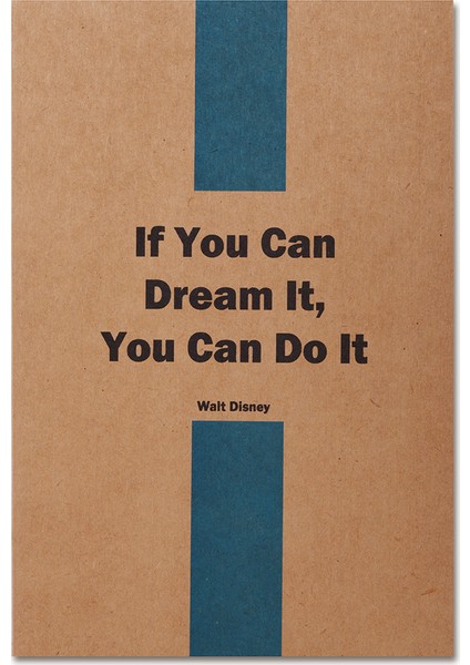 QuotesOnKraft A5 32Yp.Nok.You Can Do It