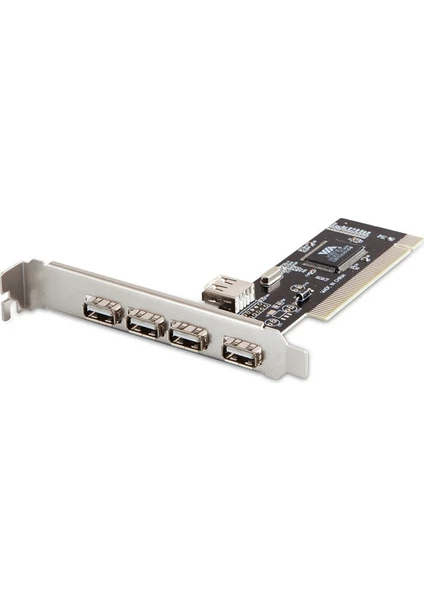 4+1 Port PCI USB Çoklayıcı Kart