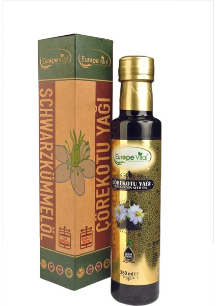 Çörekotu Yağı Soğuk Sıkım 250 ml