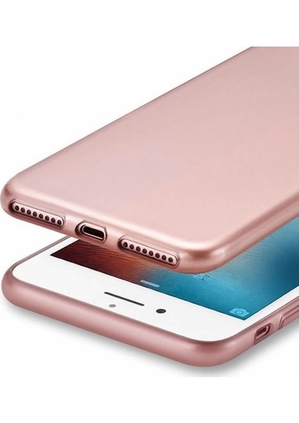 Alcatel 5 Priming Mat Silikon Arka Kapak Kılıf Rose Gold