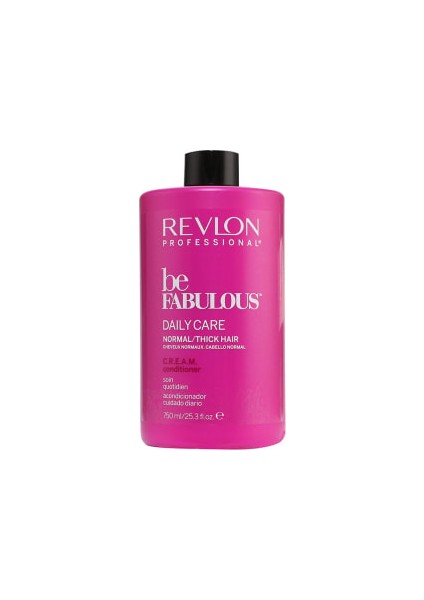 Professional Be Fabulous Daily Care Normal Thick Hair Cream Conditioner Kalın Telli Saçlar İçin Nemlendirici Krem 750ML