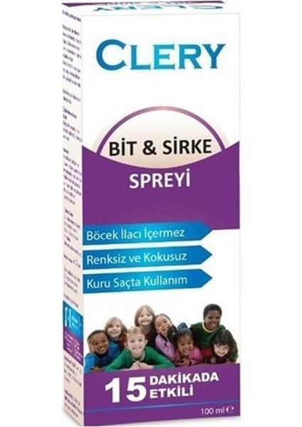 Saç Arasına Saklanan Canlıları Öldürme Spreyi 100 ml