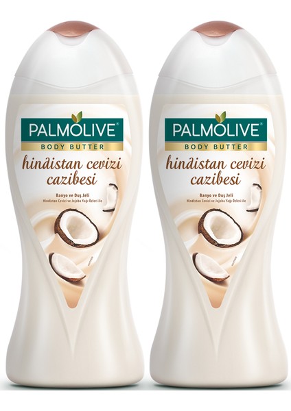 Duş Jeli Body Butter Hindistan Cevizi Cazibesi 750 ml x 2 Adet