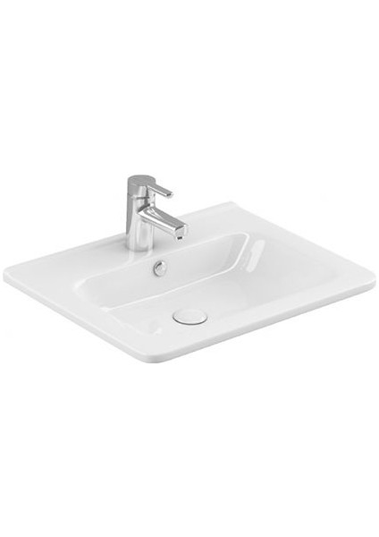 Urban 50 cm Konsollu Lavabo Beyaz Renk