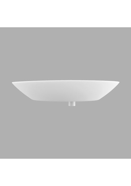 Gocce 74 cm Tezgah Üstü Elips Lavabo Beyaz