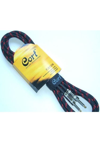 Ca526 Bk Gitar Kablo Gürültüsüz 5M (Noısless), Siyah