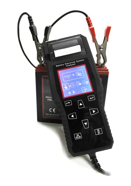 Yazıcılı Digital Akü Test Cihazı 12 Volt-