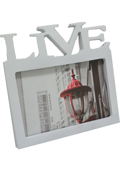 Resim Çerçevesi Live Beyaz