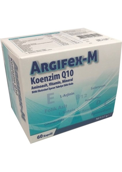 Koenzim Q10 60 Kapsül