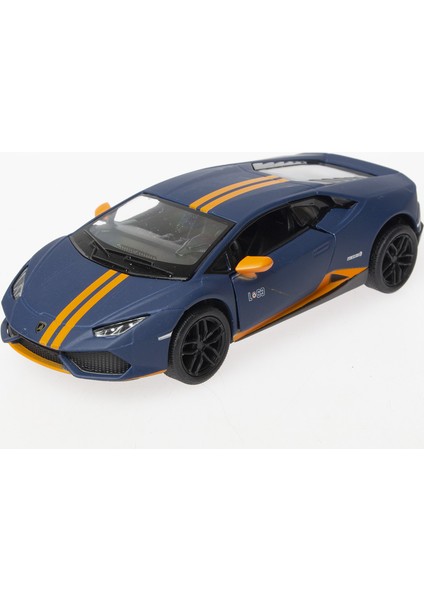 Lamborghini Huracan 1:34 Ölçek Diecast Model Araba Mavi