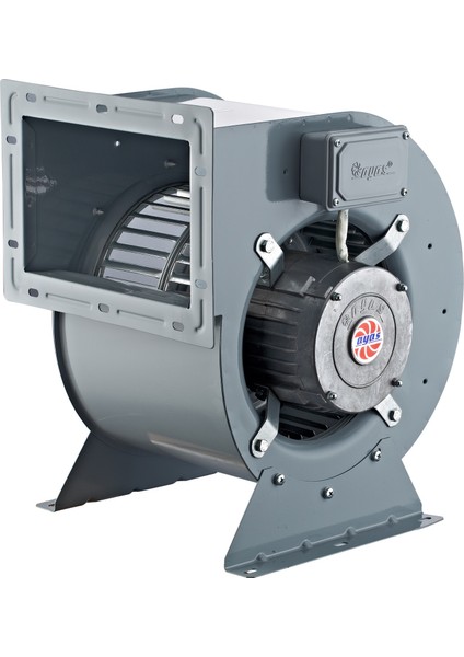 ÇES-185-4K-M 1400 D/D 220/230 volt Monofaze Çift Emişli Radyal Fan
