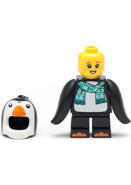 5005251 Penguin Suit Girl Minifigür Penguen Kostümlü Kız Kış Figürü