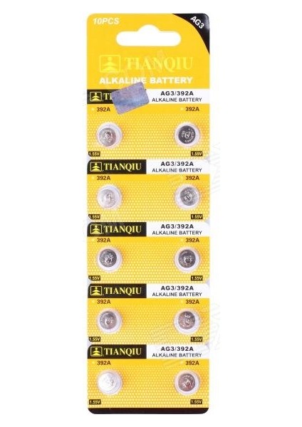 AG3/392A Alkalin Pil 10'lu