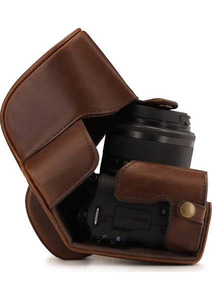 Canon EOS M50 Suni Deri Kamera Çantası fiyatları