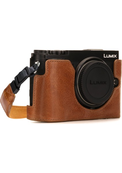Panasonic Lumix Dc-Gx9 Hakiki Deri Kamera Kılıfı