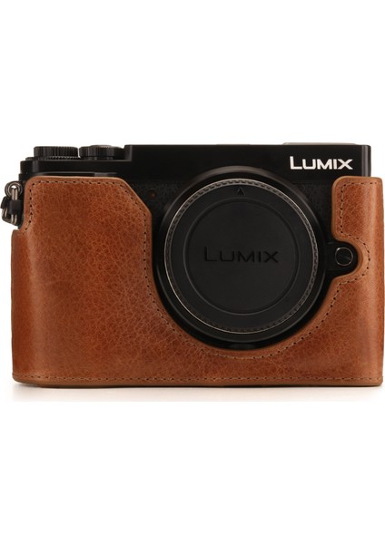Panasonic Lumix Dc-Gx9 Hakiki Deri Kamera Kılıfı