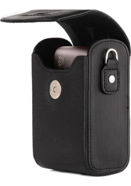 Canon PowerShot SX730 HS SX740 Suni Deri Kamera Çantası modelleri